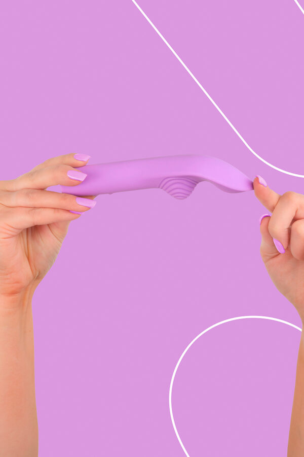 Vibro rechargeable LunaCharm violet - FairyGasm – Image 3