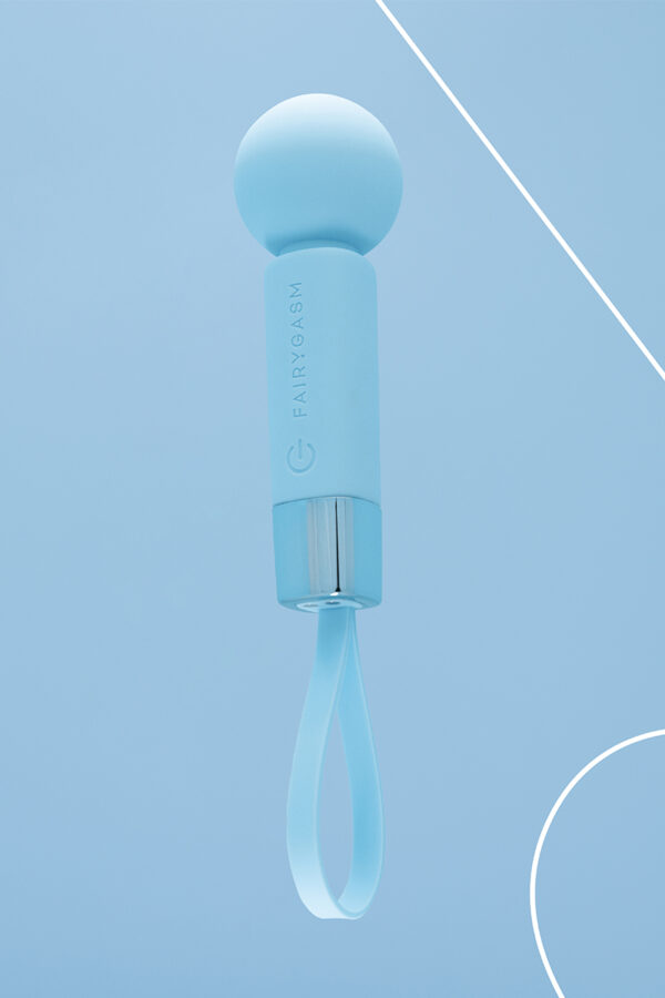 Mini vibro rechargeable Pearlstasy bleu - FairyGasm – Image 3
