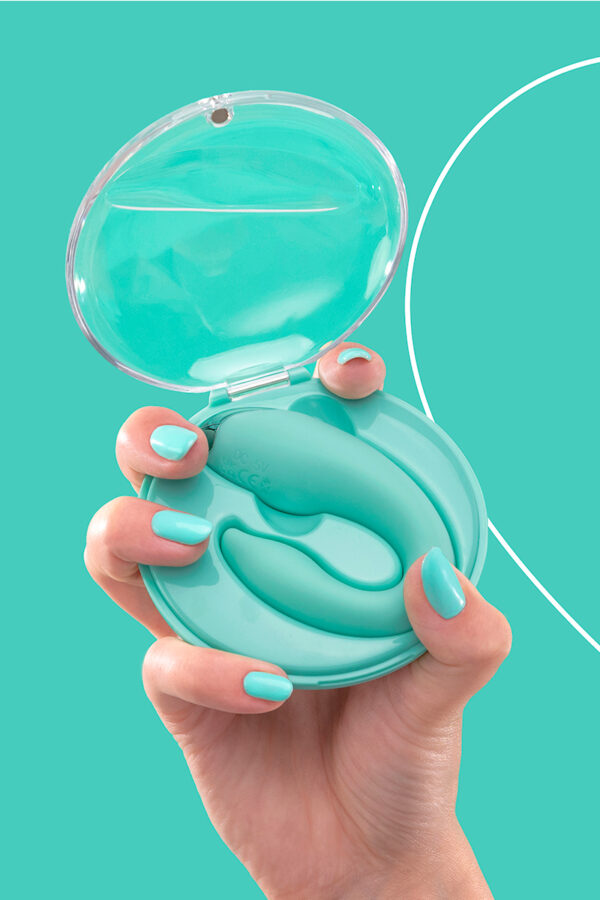 Vibro pour couples PleasureBerry vert - FairyGasm – Image 3
