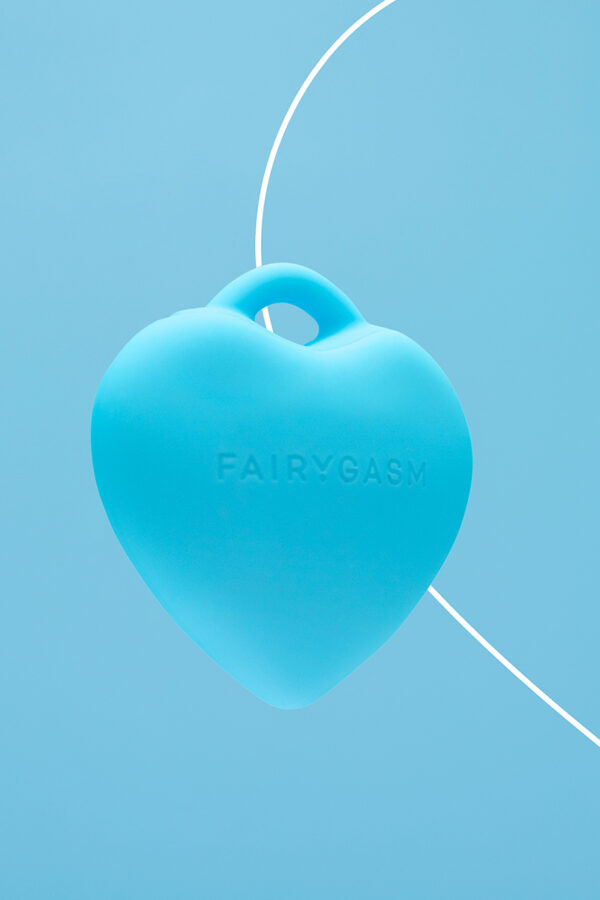 Stimulateur pendentif PleasureStone bleu - FairyGasm – Image 3