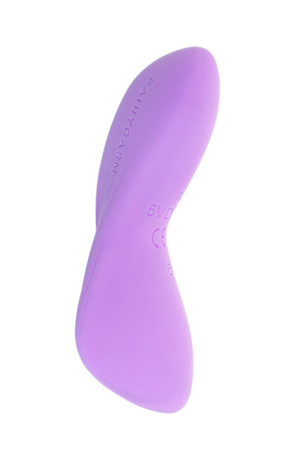 Mini vibro rechargeable SilkenTouch violet - FairyGasm – Image 3
