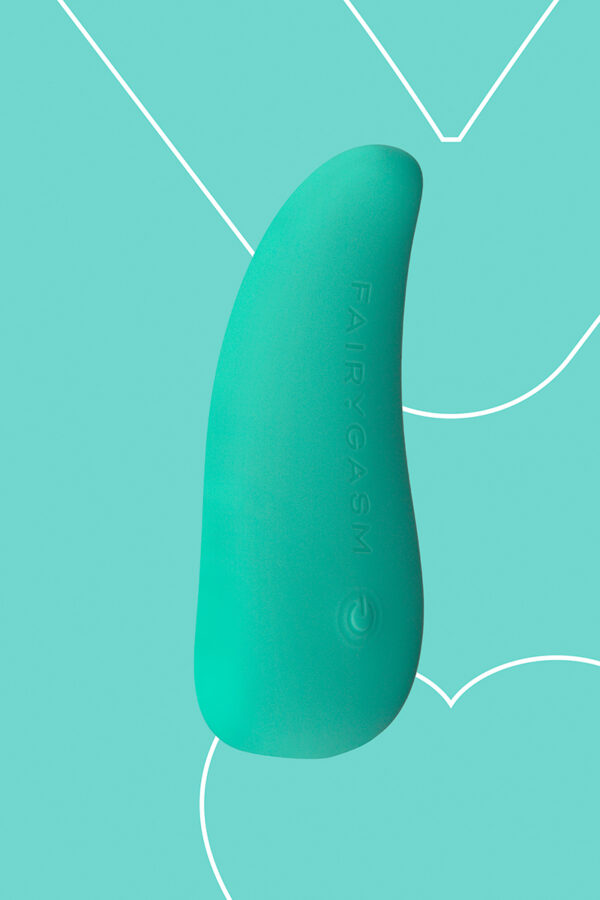 Mini vibro rechargeable ThrillLeaf vert - FairyGasm – Image 3