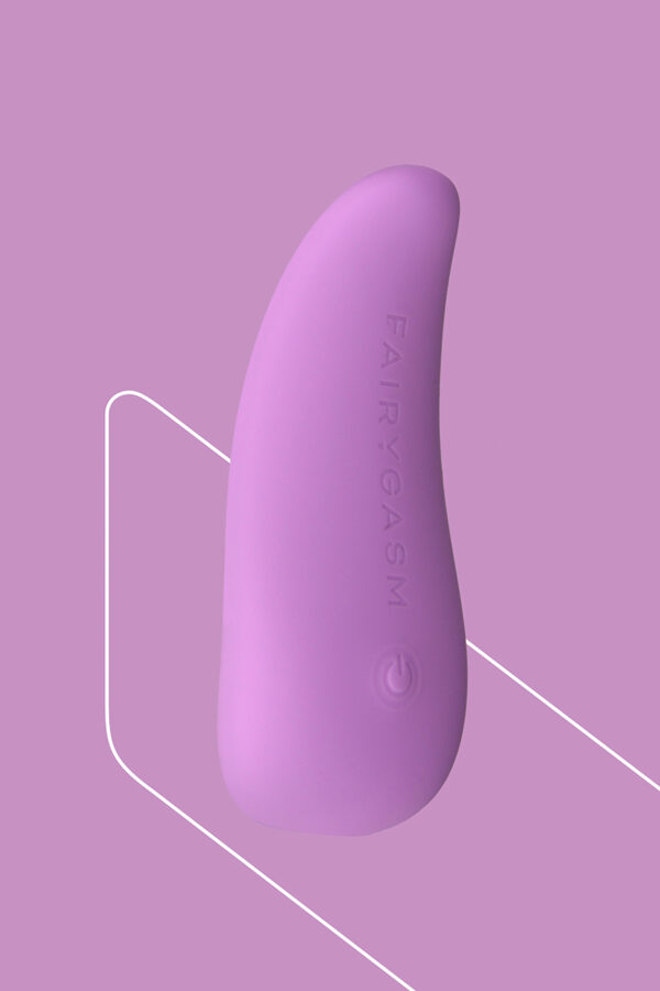 Mini vibro rechargeable ThrillLeaf violet - FairyGasm – Image 3