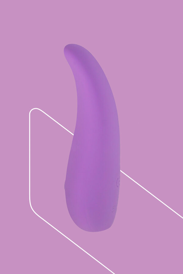 Mini vibro rechargeable ThrillLeaf violet - FairyGasm – Image 4