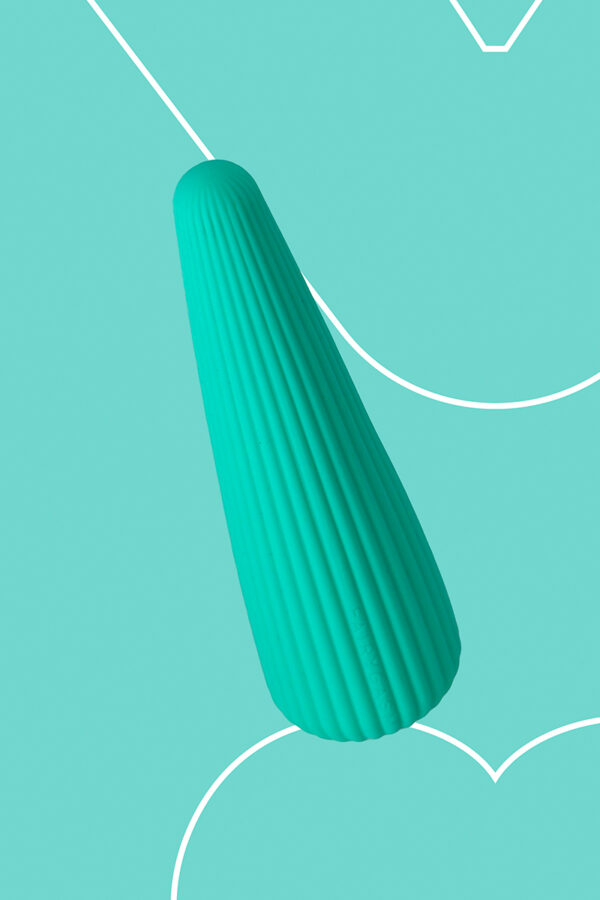 Vibro rechargeable IcyCone vert - FairyGasm – Image 4