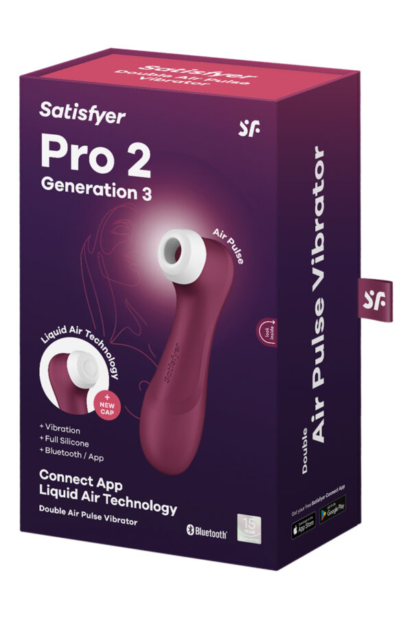 Stimulateur Pro 2 Generation 3 connecté bordeaux – Image 4