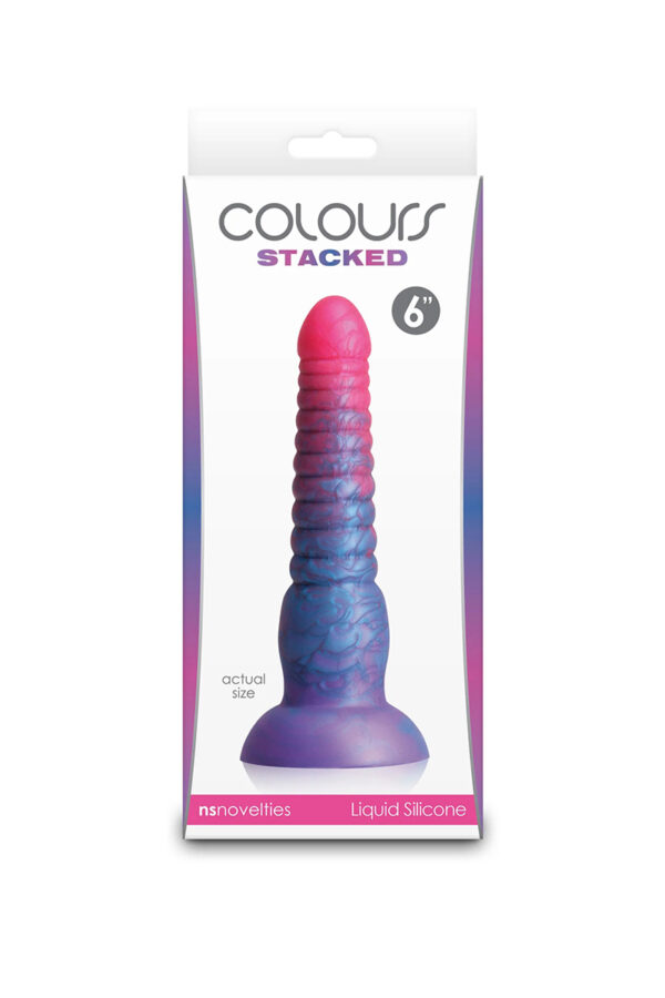 Gode Blue Stacked 16 x 3,9 cm - NS Novelties – Image 2