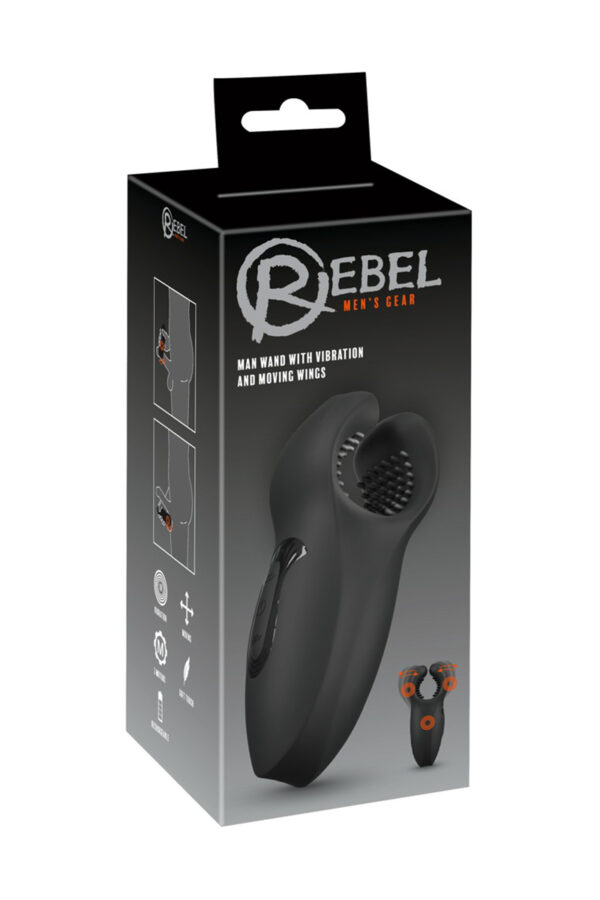 Masturbateur à ailettes vibrantes - Rebel – Image 4