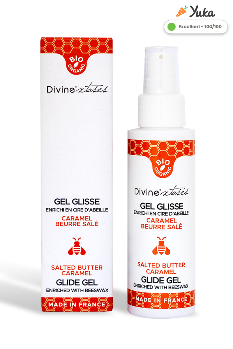 Lubrifiant Bio caramel beurre salé 100ml - Divinexstases