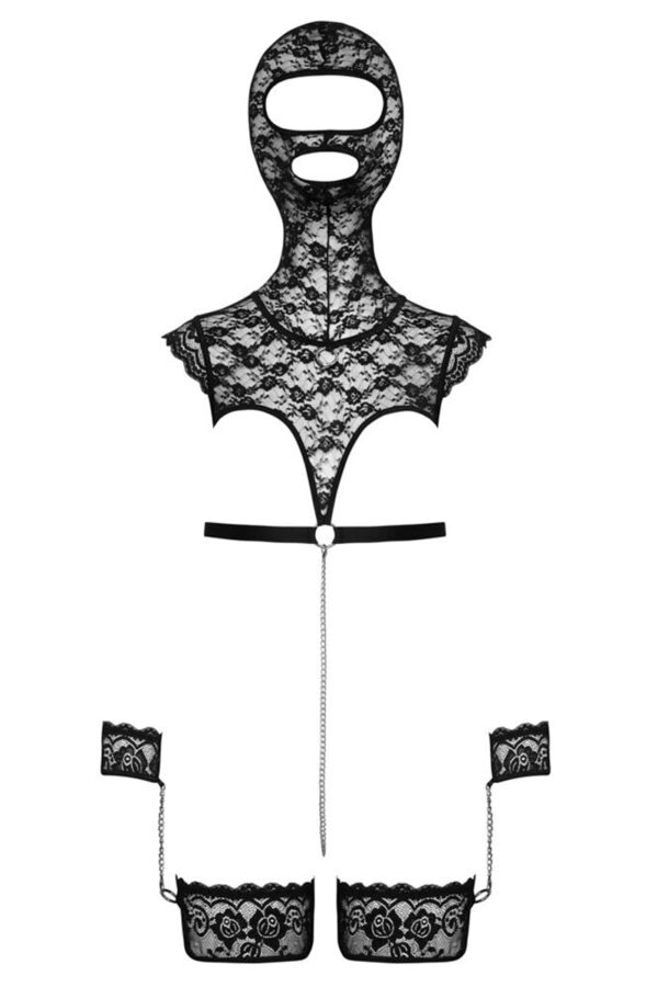 Ensemble de lingerie bondage en dentelle - bad kitty – Image 2