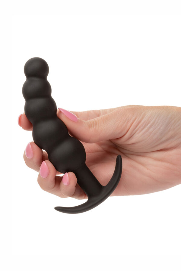 Plug anal Vibrant avec 5 perles - Calexotics – Image 2