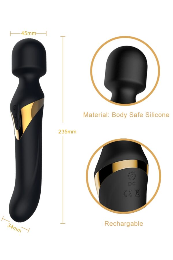 Vibromasseur Dual Orgasms Gold - Dorcel – Image 3
