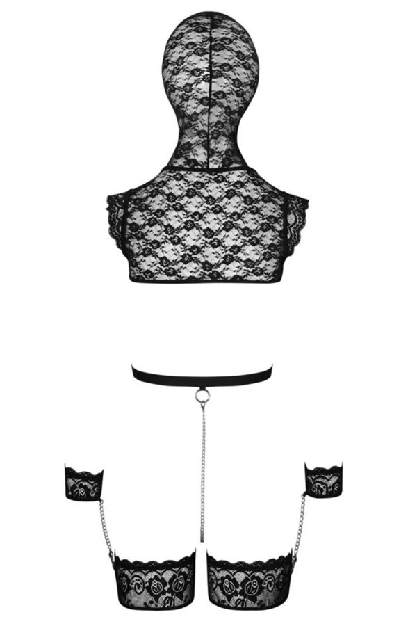 Ensemble de lingerie bondage en dentelle - bad kitty – Image 3