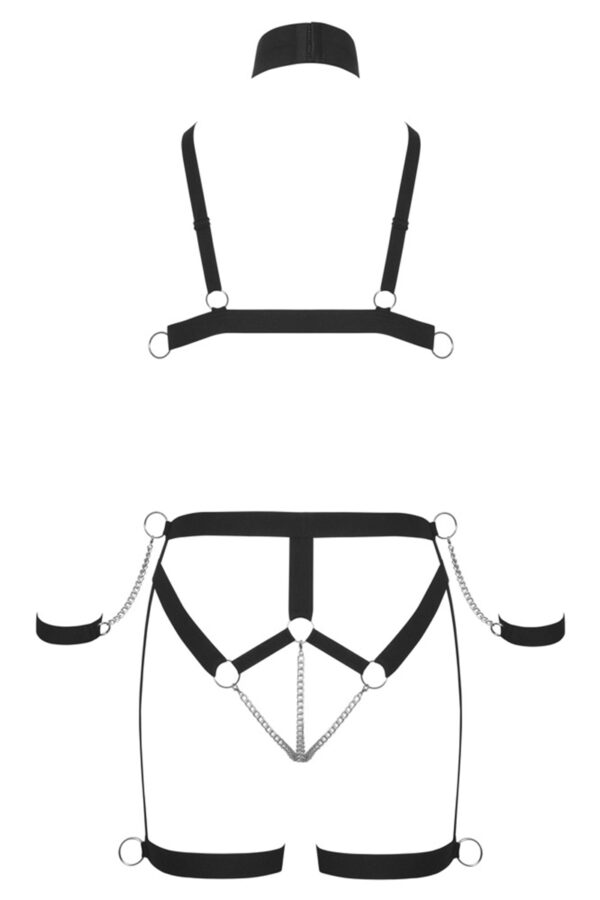 Ensemble harnais Strappy Bikini - Bad Kitty – Image 3