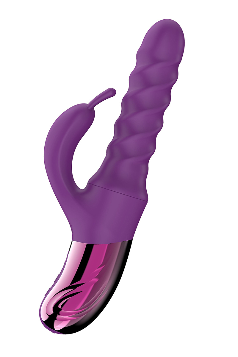 Vibro Swirl Rabbit Thrusting Vibrator - She.E.O – Image 2