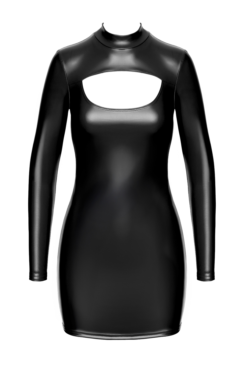 Mini robe Vixen F366 - Noir Handmade – Image 2