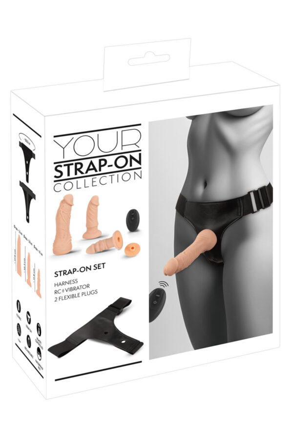 Gode-ceinture 3 dildos multi-positions - You2Toys – Image 4