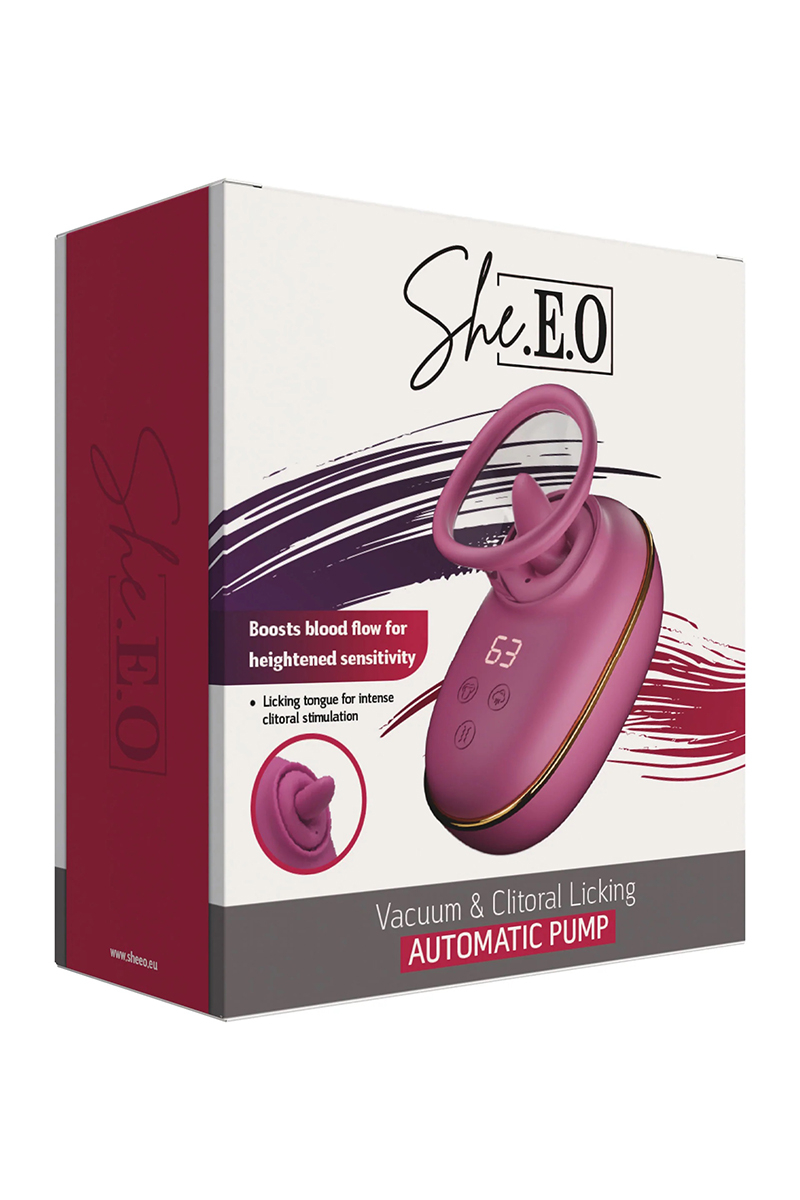 Pompe clitoridienne avec léchage et vibrations - She.E.O – Image 4