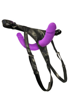 Double Strap-On ultra doux - Sweet Smile