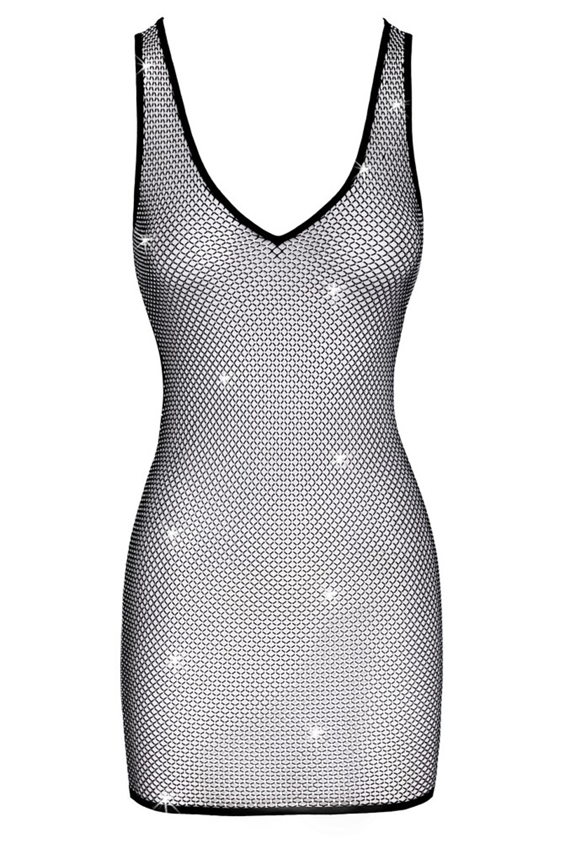 Mini robe maille et strass - Cottelli PARTY – Image 2