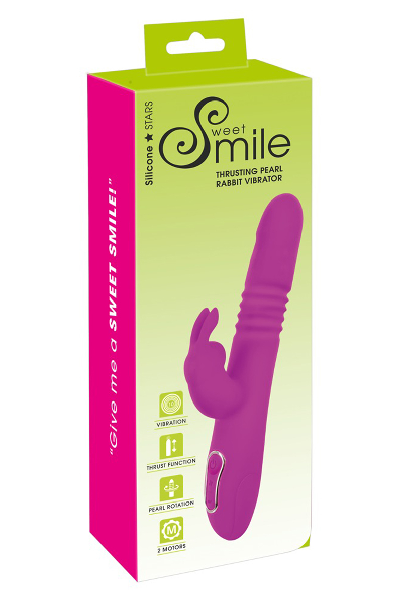 Vibro Rabbit Thrusting Pearl - Sweet Smile – Image 4