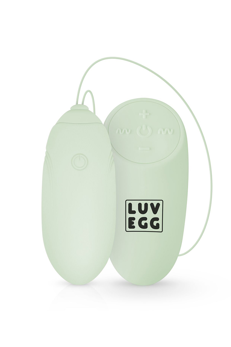 Oeuf vibrant télécommandé vert - LUV EGG