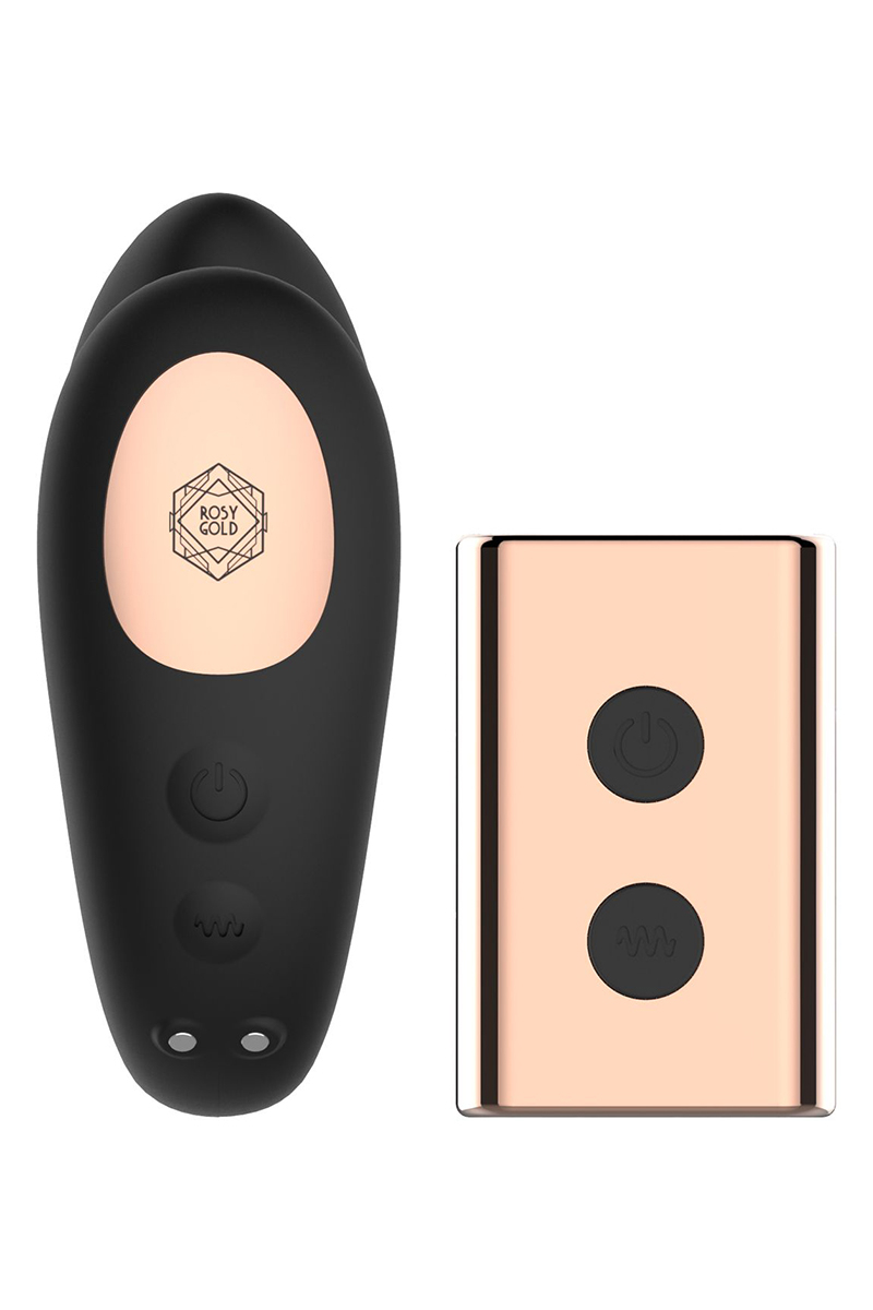 Vibro pour couple C-Shape - Rosy Gold – Image 3