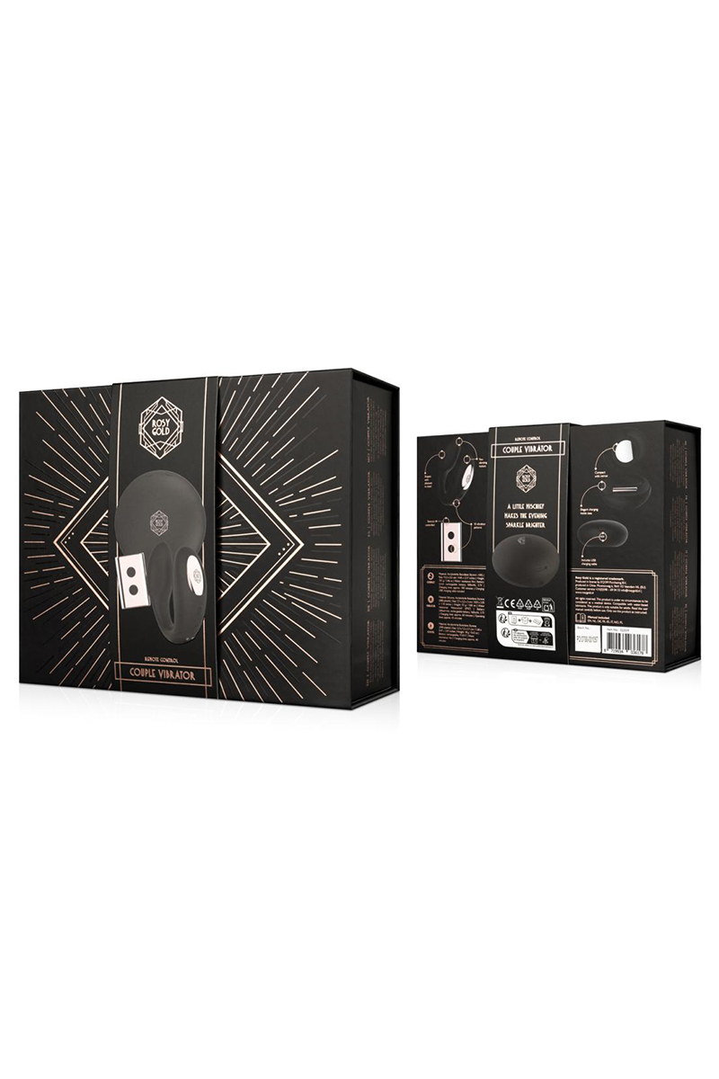 Vibro pour couple C-Shape - Rosy Gold – Image 4