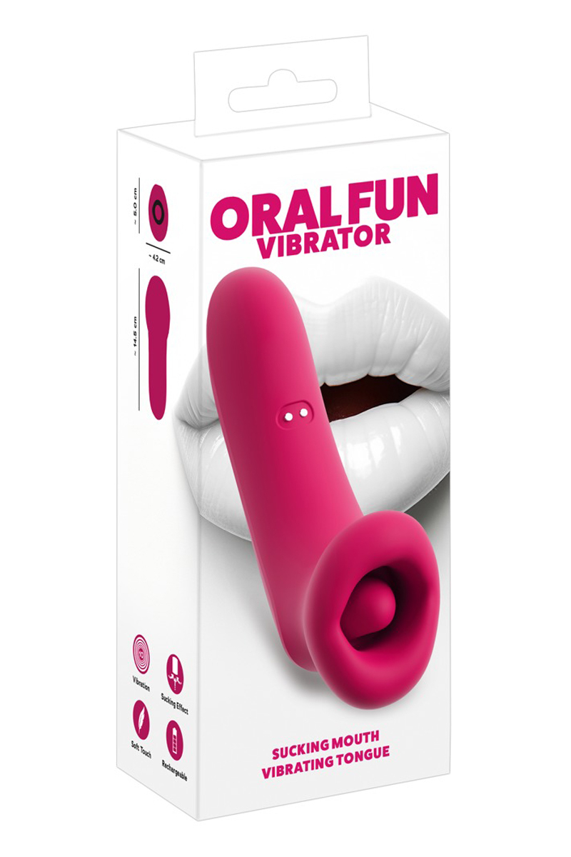Vibro Oral Fun Sucking Mouth and Tongue - You2Toys – Bild 4