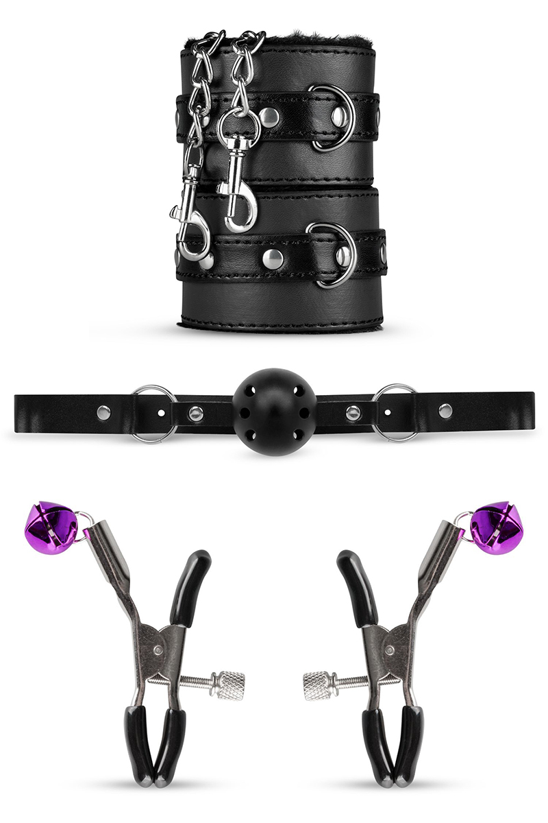 Coffret BDSM Black Fantasy 10 accessoires - Bedroom Fantasies – Bild 2