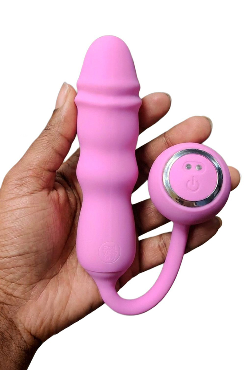 Mini vibro va-et-vient télécommandé - Good Vibes Only – Bild 3