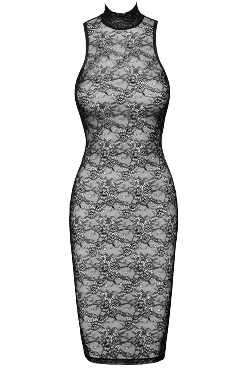 Robe mi-longue en dentelle - Cottelli LINGERIE – Image 2