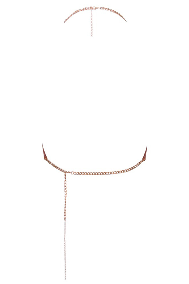 Top en métal doré rose - Cotelli ACCESSOIRES – Image 3