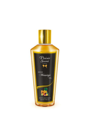 Huile de massage fruits exotiques 30ml - Plaisir Secret