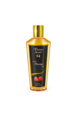 Huile de massage fraise 30ml - Plaisir Secret