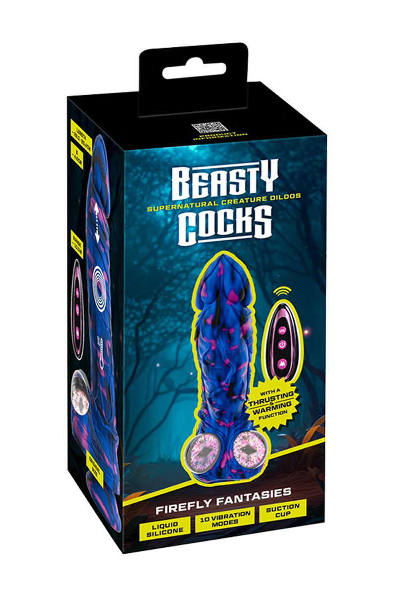 Vibro chauffant à poussées Firefly Fantasies - Beasty Cocks – Image 4